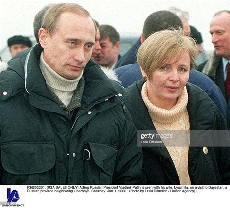 Acting Russian President Vladimir Putin Is Seen With His Wife Photo
