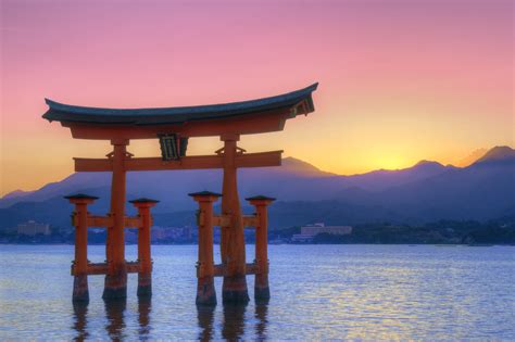 Shinto Schrein In Itsukushima Japan Franks Travelbox