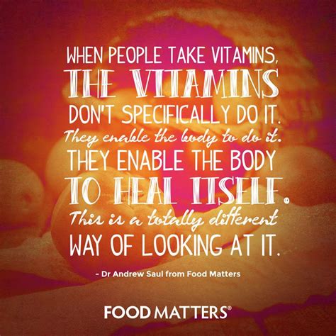 Are You Enabling Your Body To Heal Itself Foodmatters‬ ‪fmquotes