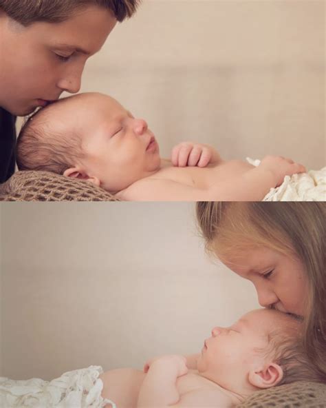 Newborn Siblings Pose Newborn Photography Newborn Sibling