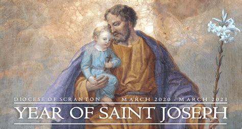 Year Of St Joseph Diocese Of Scranton