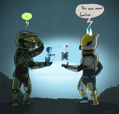 Maybe you would like to learn more about one of these? Com: Master Chief meets a Titan by Dulcamarra on ...