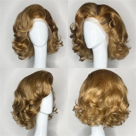 Golden Auburn Marilyn Pre Styled Wig Wigs And Grace