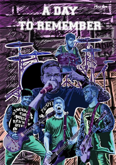 Miss Gra A Day To Remember Poster