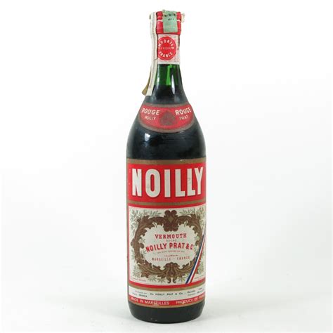 Noilly Prat Rouge Vermouth 1 Litre 1970s Whisky Auctioneer