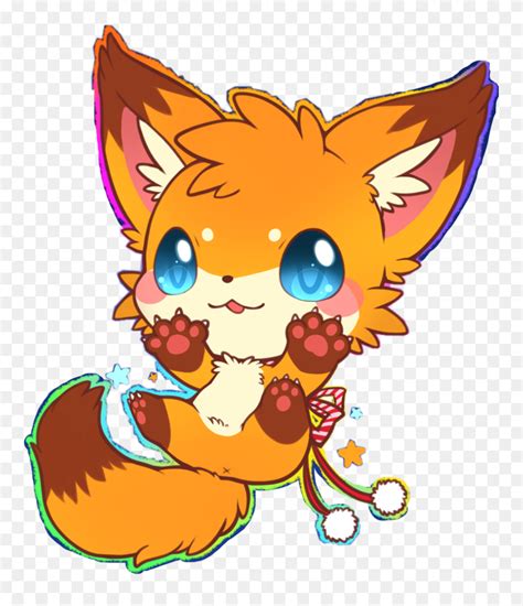 Fox Clipart Kawaii Fox Kawaii Transparent Free For Kawaii Cute Fox