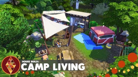 Camp Living The Sims 4 House Build Hd Youtube