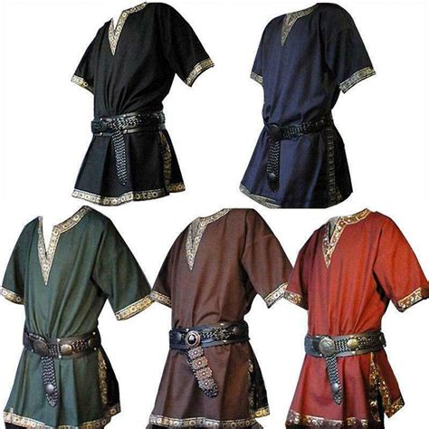 medieval viking battle tunic etsy in 2021 medieval clothing men medieval costume men