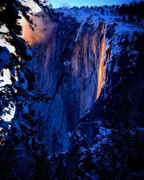 Yosemites Spectacular Firefall Looks Like A No Show This Year