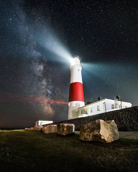 Kester Freeman On Instagram Portland Bill Lighthouse Lighting Up The