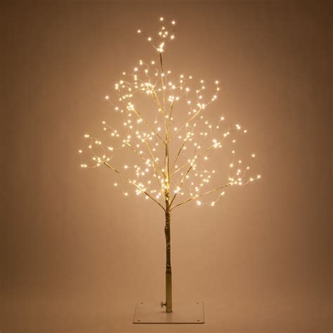 Gold Fairy Light Led Tree