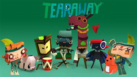 Tearaway Cartoon Video Game Wallpapers