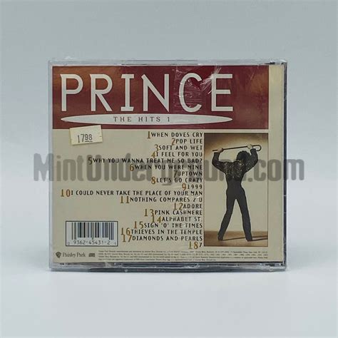 Prince The Hits 1 Cd Mint Underground