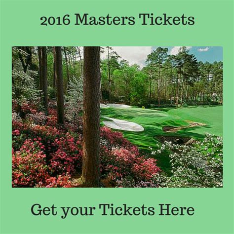 The Masters 2018 The Masters 2016