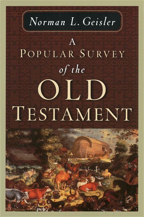 A Popular Survey Of The Old Testament Baker Publishing Group