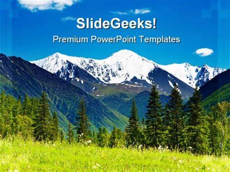 Mountain Landscape Nature Powerpoint Templates And Powerpoint