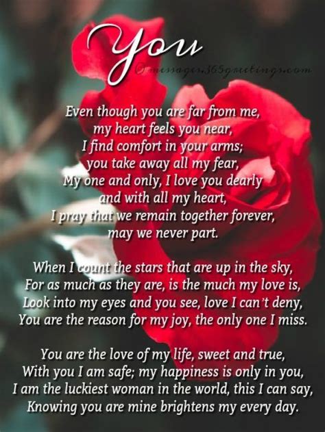 Romantic Love Poems Love Quotes For Him Love Poems For