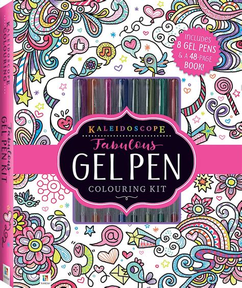 Kaleidoscope Fabulous Gel Pen Colouring Kit Unknown Author