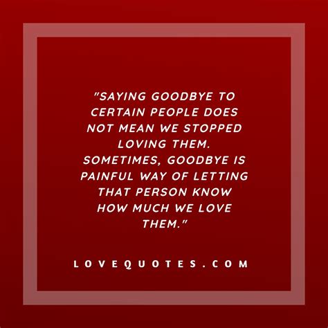 Goodbye Love Quotes Photos