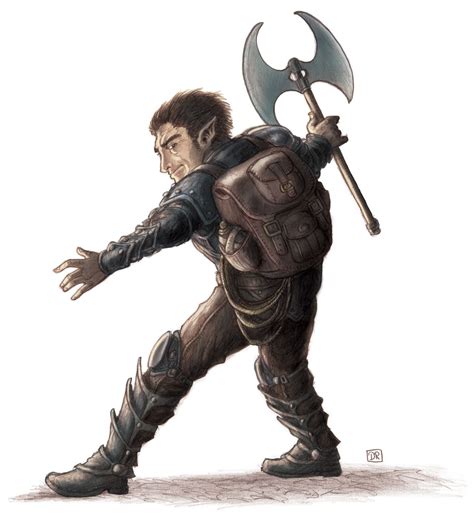 Gnome Fighter Dungeons And Dragons Characters Concept Art Characters