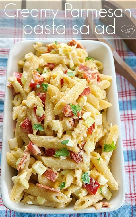 Creamy Pasta Salad With Mayo With Peas Or Olives