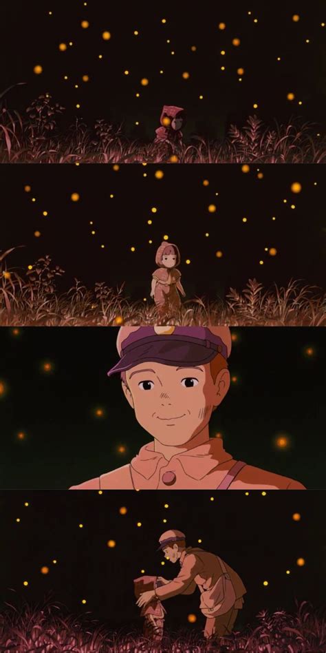 In the aftermath of a world war ii bombing, two orphaned children struggle to survive in the japanese countryside. Grave of the fireflies 🥢🍚 #graveofthefireflies (With ...