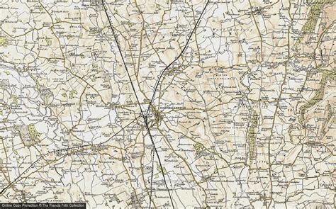 Historic Ordnance Survey Map Of Northallerton 1903 1904