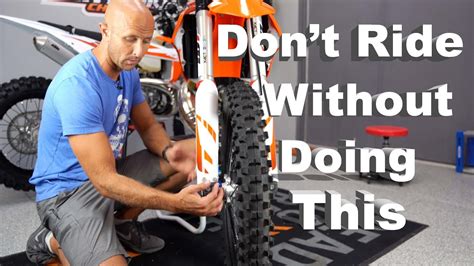 New Or Used Dirt Bike Setup Tips Before You Ride Youtube