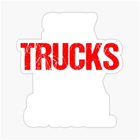 Sex Trucks Rock N Roll Sexy Truck Driver T Sticker For Sale By