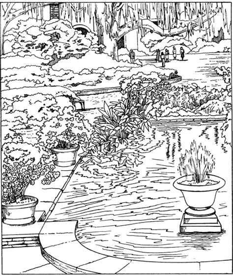 Gardens Coloring Pages From Ellie Free Printables