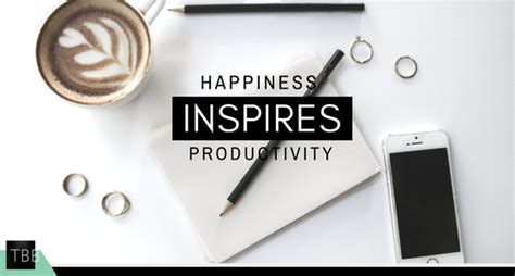 Happiness Inspires Productivity