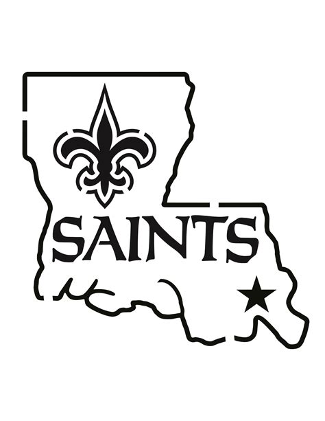 This page includes their hex, rgb, cmyk and pantone color codes. New Orleans Saints pumpkin stencils | Football coloring ...