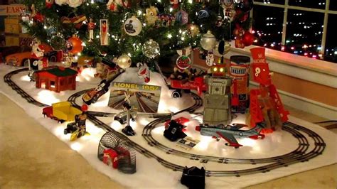 2012 Christmas 1950s Nostalgia Toys And Lionel Train Layout
