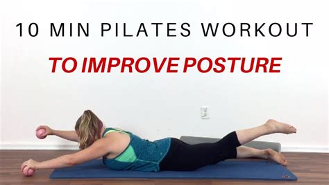 Pilates Upper Body Exercises To Improve Posture W Small Weights Youtube