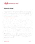 company profile sample fillable printable  forms handypdf