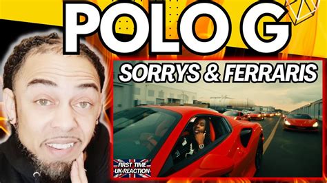 Too Late For Sorry Polo G Sorrys Ferraris Official Video