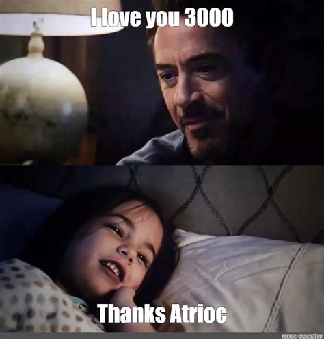 Create Meme Tonya Stark Iron Man I Love You Tony Stark 3000