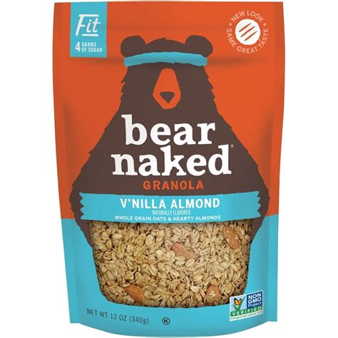 Bear Naked Fit Vanilla Almond Crunch Whole Grain Granola Real Market