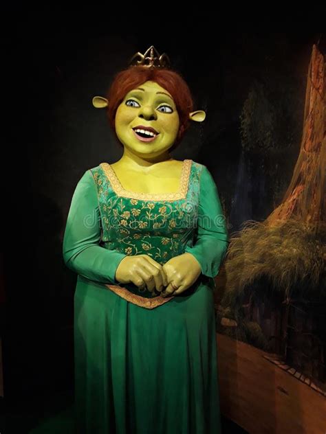 Figura Wax Fiony Z Filmu Shrek W Madame Tussauds Amsterdam Obraz