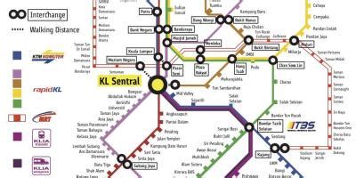 Kuala Lumpur Kl Peta Peta Kuala Lumpur Kl Malaysia