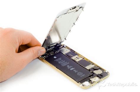 Apple Iphone 6 Teardown Design Changes Make Device Easier To Repair Cnet