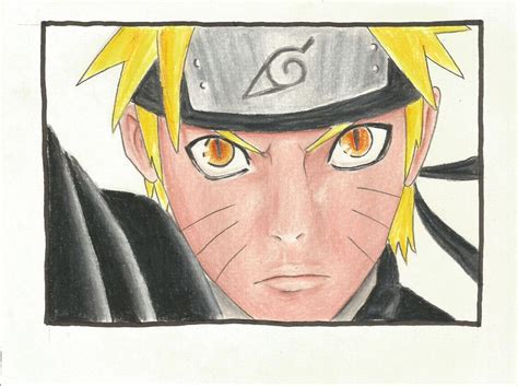 Naruto With Color Pencils By Lukisdev On Deviantart