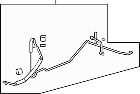 23199274 Gmc Hose Conditioning Air Ac Rear Wholesale Gmc