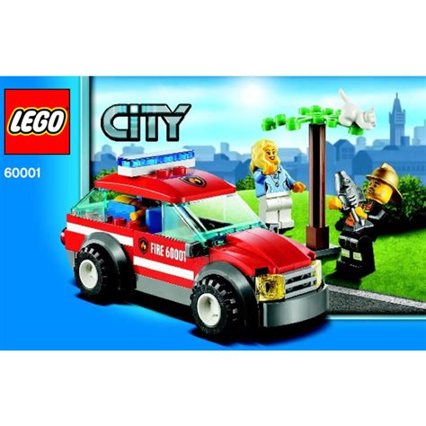 Lego Fire Chief Car Set 60001 Instructions Brick Owl Lego Marketplace