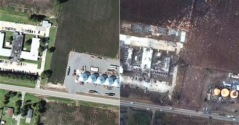 Before And After Photos Show Scale Of Tornado Destruction In Kentucky