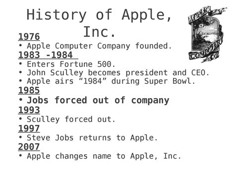 Apple inc, is an american multinational corporation with a focus on designing and manufacturing consumer electronics and the company dropped computer from its corporate name to reflect that apple, once best known for its computer products, now offers a broader. Welcome to Apple - презентация онлайн