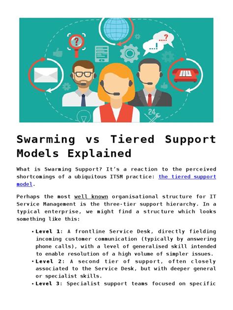 Swarming Vs Tiered Support Models Explained Pdf