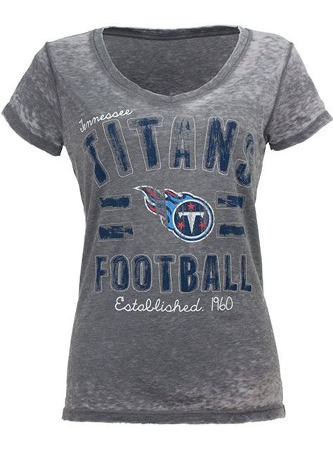 Ladies Titans Burnout T Shirt Ladies Titans T Shirts At