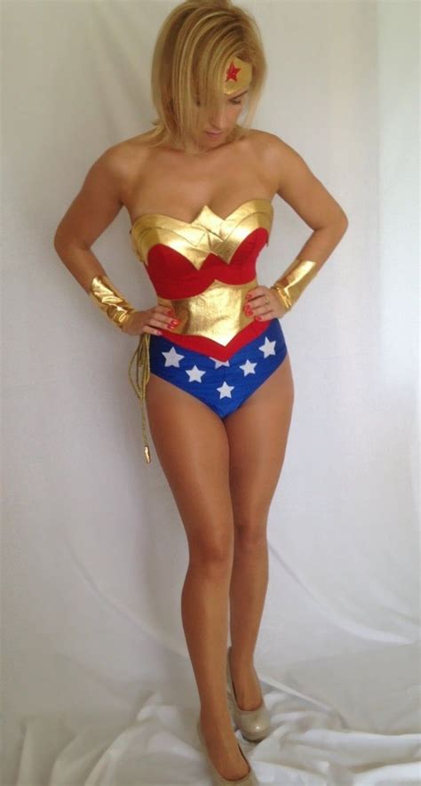 Wonderwoman Costume Replica Custom Made Size Xs L Etsy Female Cosplay