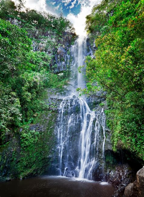 Maui Waterfall Hawaii Maui Waterfalls Waterfall Outdoor